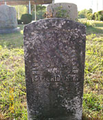 Harrison Gilliland tombstone