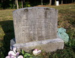 Lizzie Gilliland tombstone
